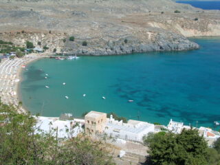 Agathi Beach Agathi Bay East Coast Rhodes Island