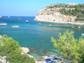 Anthony Quinn Bay south of Rhodes Town