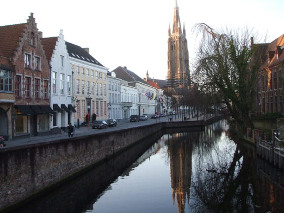 Canal at Bruges Belgium