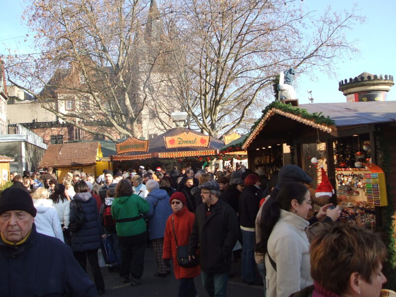 Christmas Market Frankfurt Germany