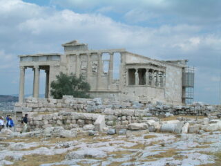 Erechtheion on the Acropolis of Athens