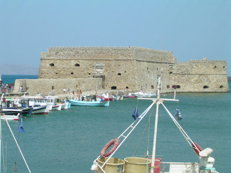 Fortress Heraklion Crete Greece
