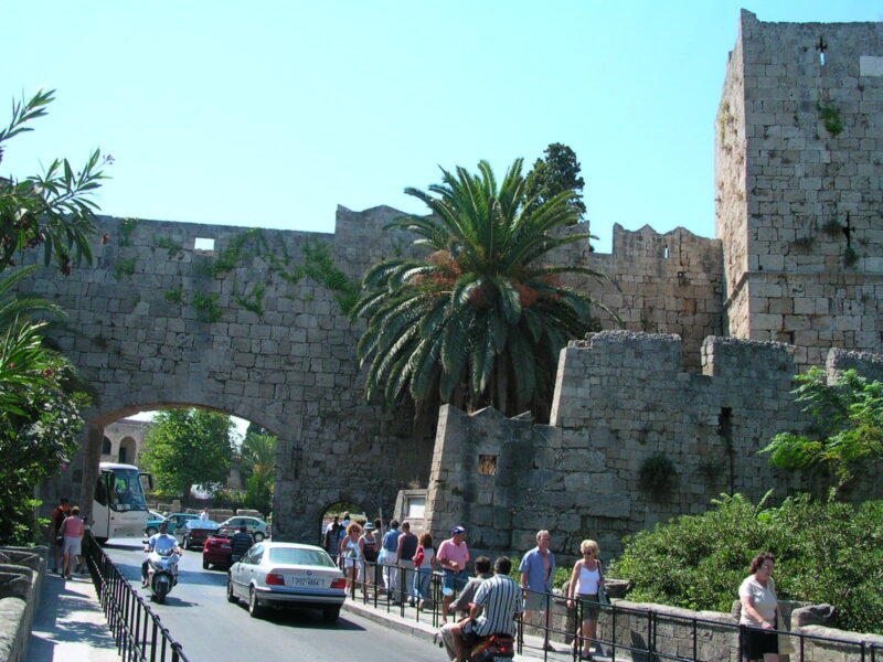 Old Town Rhodes Greece