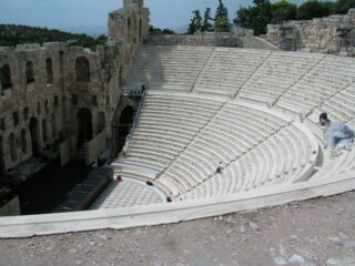 Theatre of Dionysus in Athens Greece