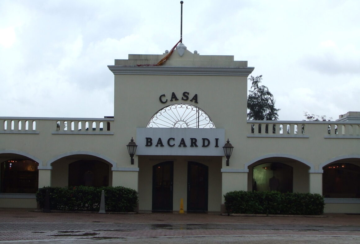 Entrance to the Bacardi Rum Distillery