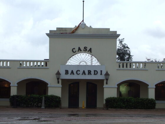 Entrance to the Bacardi Rum Distillery