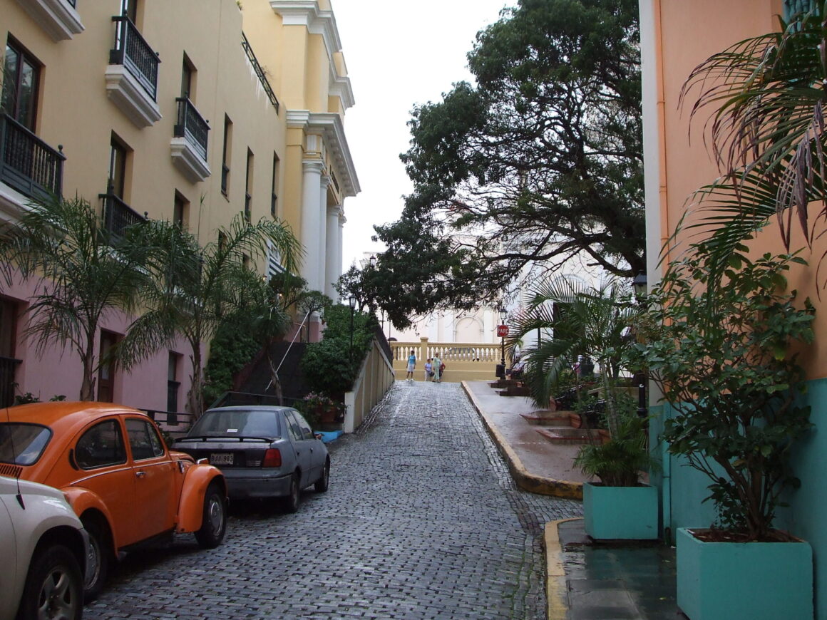 Old San Juan Puerto Rico Street