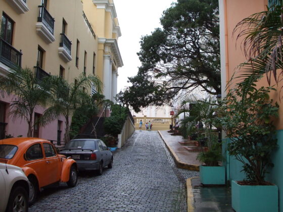 Old San Juan Puerto Rico Street