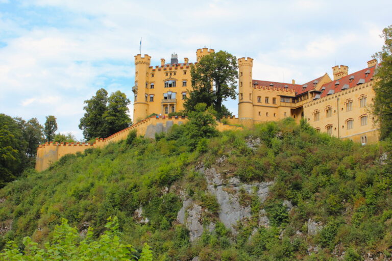 Front of Hohenschwagau Castle