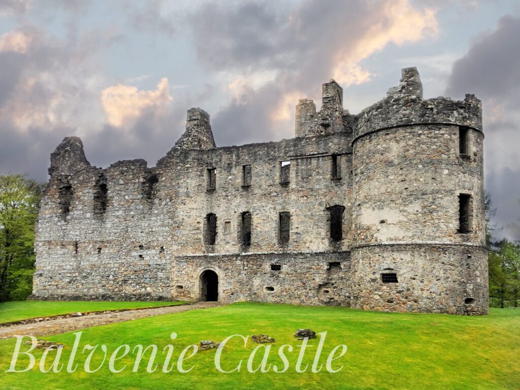 Balvenie Castle, Dufftown in the north of Aberdeenshire, Scotland