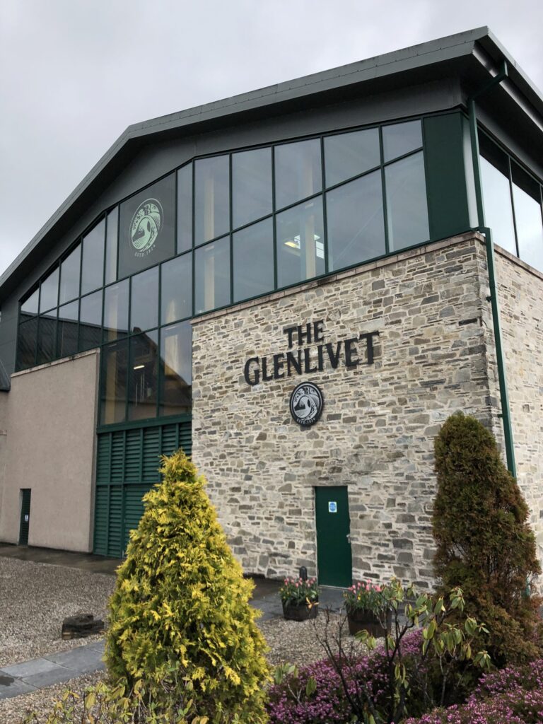 The Glenlivet 18 Distillery in the Speyside Region of Scotland