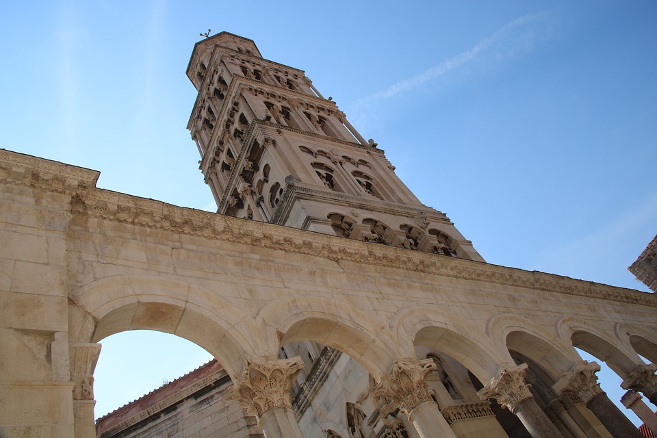 Peristil Square in Split