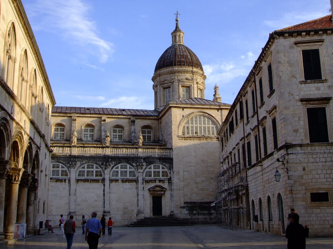Rectors Palace and Cathedral in Dubrovnik