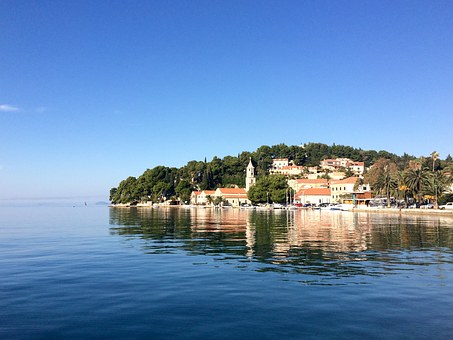 View of Cavtat Harbour