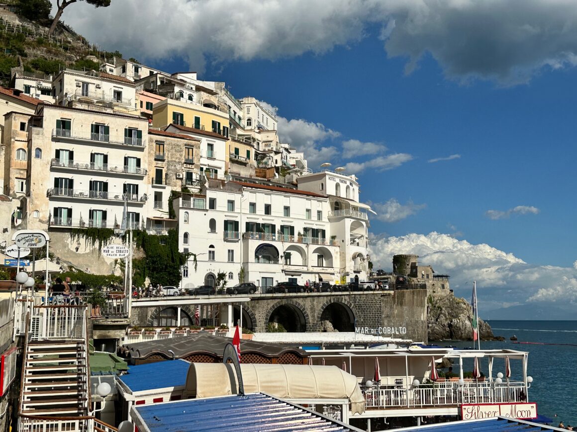 amalfi town on amalfi coast