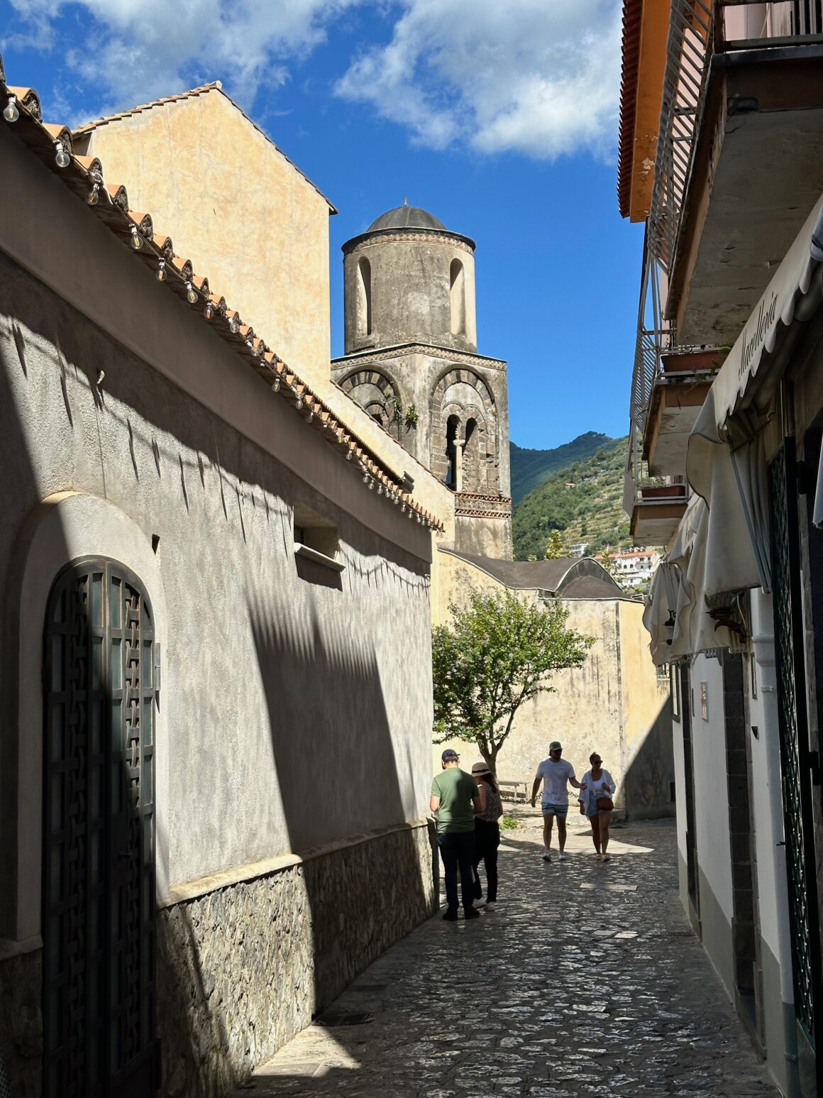 stoned walkway ravello italy