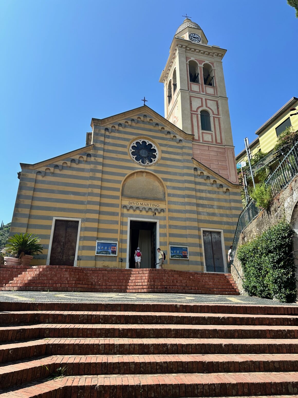 chiesa del divo martino in portofino italy