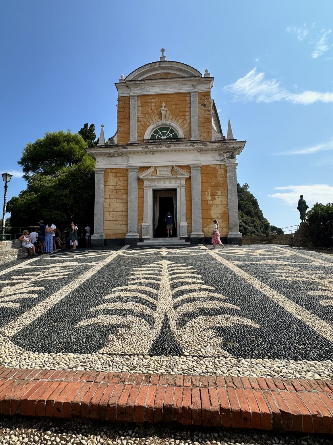 church of san giorgio portofino italy