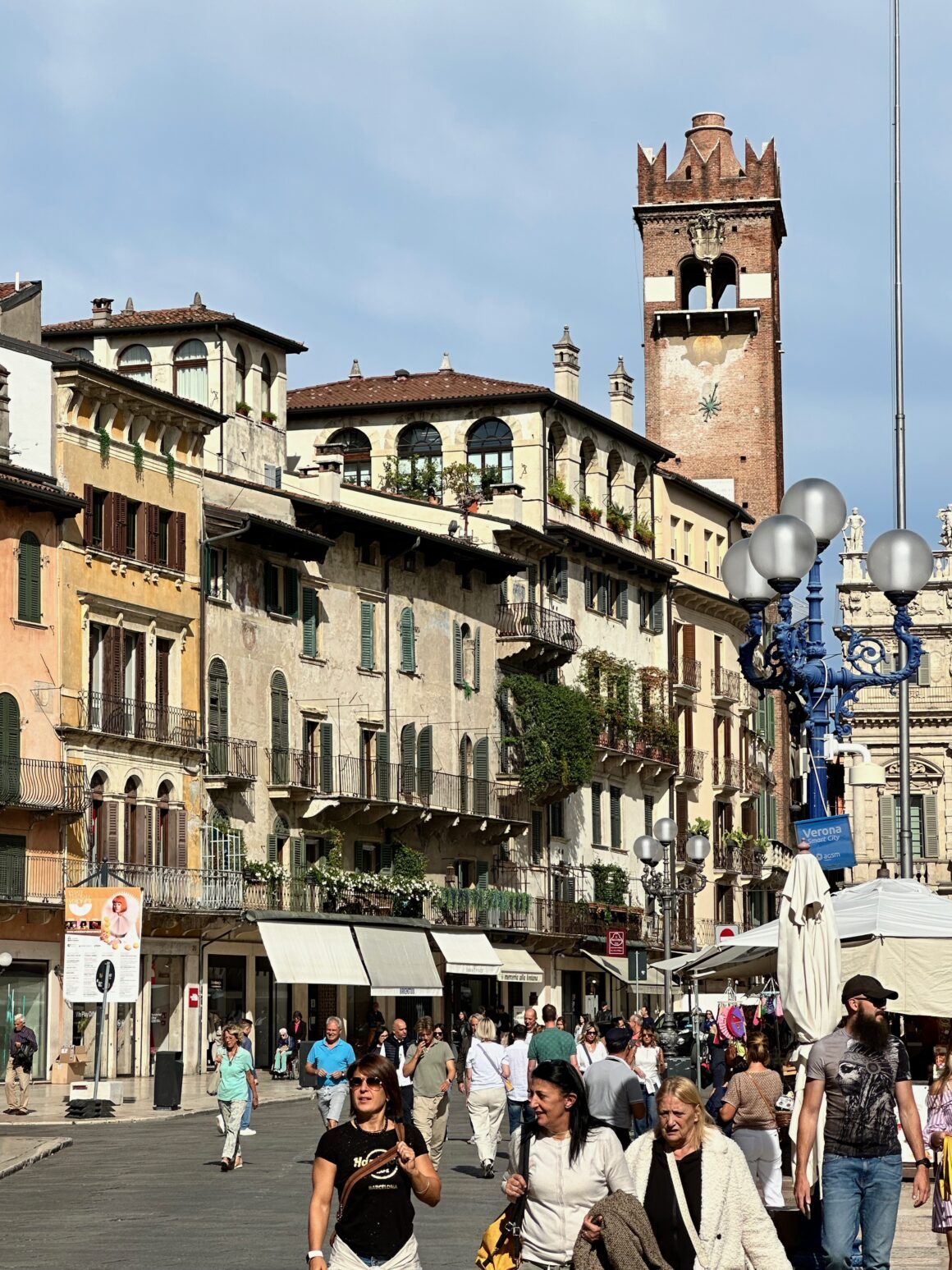 piazza delle erbe verona italy