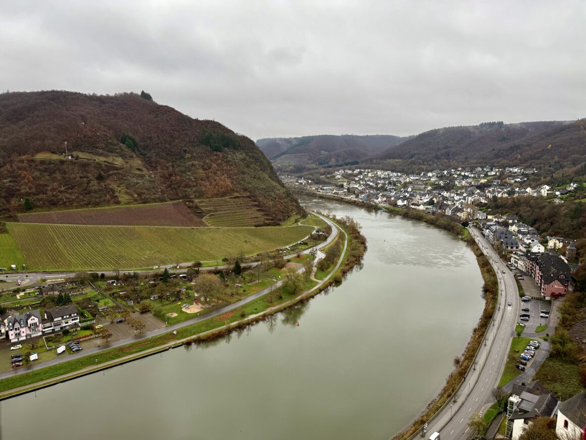 vineyards at cochem germany