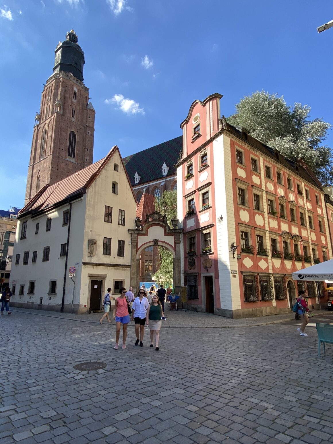 the famous hansel and gretel houses wroclaw poland