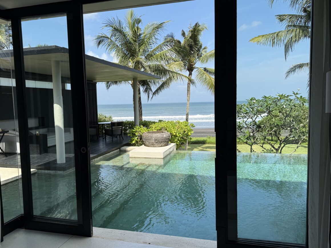 soori bali Indonesia ocean pool villa