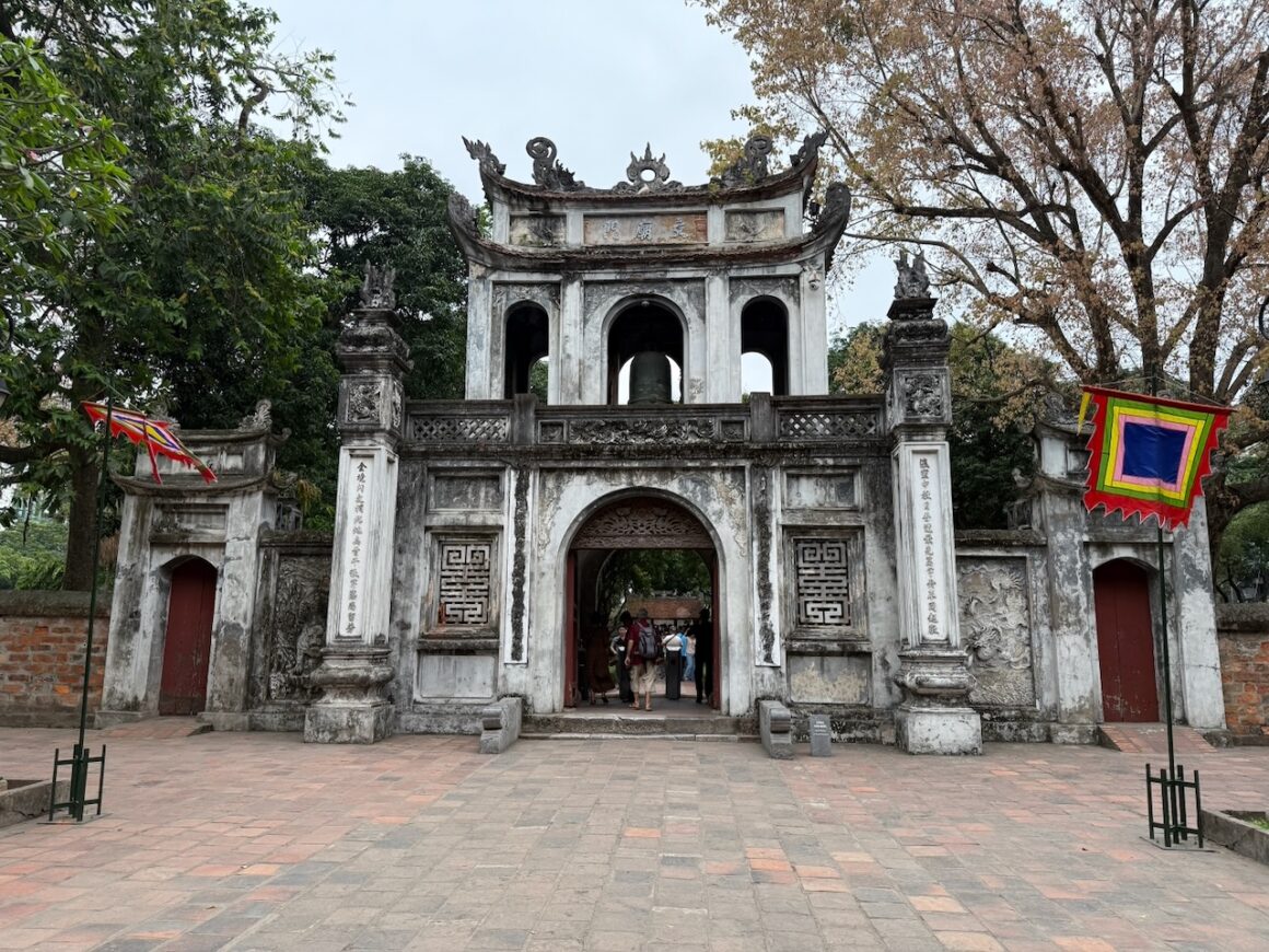 the temple of literature hanoi vietnam